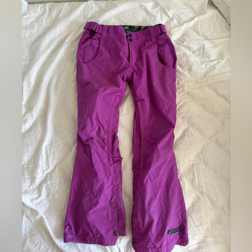 Women's Ride Snowboard snow pants magenta pink M medium
